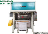 Eco - Thân thiện giấy thải Bột giấy Máy nghiền trứng với máy sấy / Máy tạo hình khay trứng
