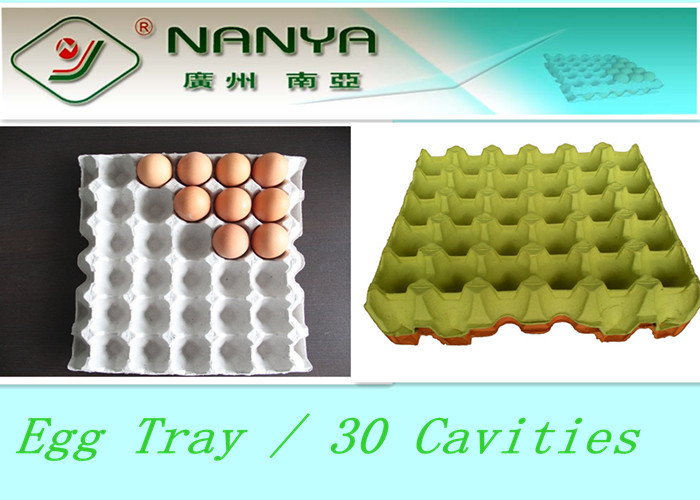 Sản phẩm đúc bột giấy có thể phân hủy sinh học Khay trứng dùng một lần với 30 khoang