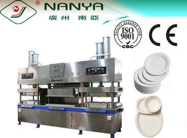 Hộp ăn trưa bằng giấy Thermoformimng Dây chuyền sản xuất bộ đồ ăn dùng một lần 3500 Cái / H