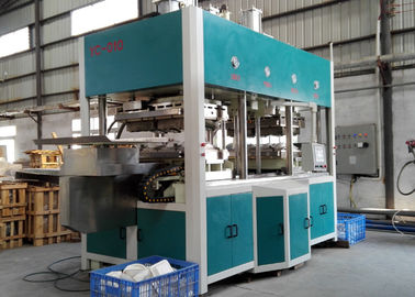 Máy ép nóng hoàn toàn tự động cho bộ đồ ăn giấy bột giấy 7000 Cái / H