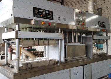 Máy làm giấy khuôn bột giấy bán tự động cho hộp đựng thực phẩm 700 chiếc / giờ
