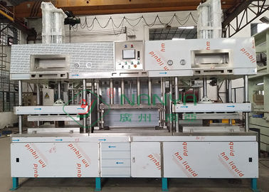 Máy ép bột giấy thủ công dùng một lần cho bộ đồ ăn giấy / đĩa giấy