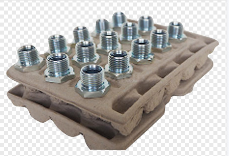 Khay trái cây làm máy nghiền bột giấy bằng giấy tái chế, 1200 chiếc / H