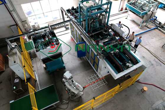 Fully automatic pulp molding machine for tableware products/ Máy chế biến đồ bàn hoàn toàn tự động
