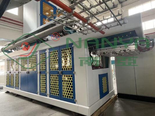 Fully automatic pulp molding machine for tableware products/ Máy chế biến đồ bàn hoàn toàn tự động
