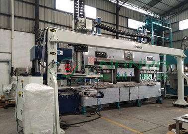 Dây chuyền sản xuất công suất cao cho bộ đồ ăn bằng bột giấy 3 ~ 4 tấn / ngày