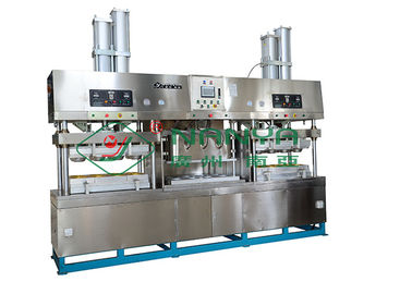 Máy làm giấy Bagasse dùng một lần với PLC 1100 * 800mm