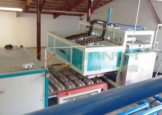 Máy ép khuôn bột giấy tự động hoàn toàn cho bao bì điện tử công nghiệp bên trong / Máy làm bao bì công nghiệp bằng bột giấy