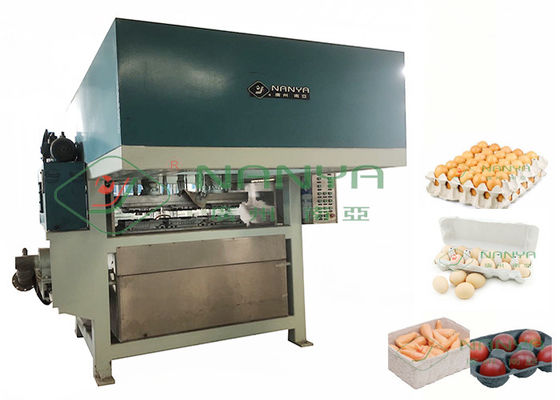 2200Pcs / H Giấy đựng trứng / Máy làm khay đựng trứng Dây chuyền đúc bột giấy