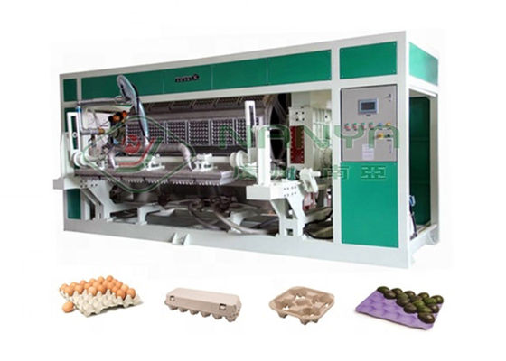 6000 chiếc / giờ Khay trứng quay tự động / Thiết bị đúc hộp trứng