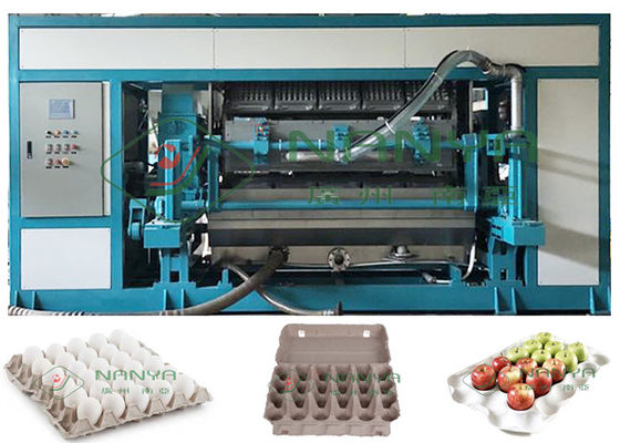 Máy làm khay trứng đúc bột giấy tự động ổn định 5000 chiếc / H