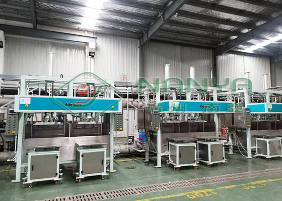 Tái chế giấy nồi trứng nồi cà phê nồi giày nồi giày tự động làm máy hút chân không hình thành kinh doanh mới