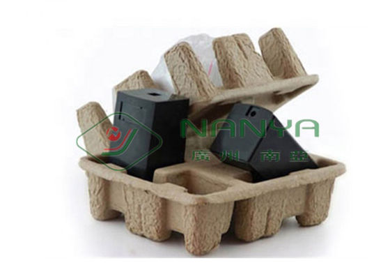 Máy nghiền bột giấy công suất cao, dây chuyền sản xuất bột giấy khay trứng 3000 chiếc / H