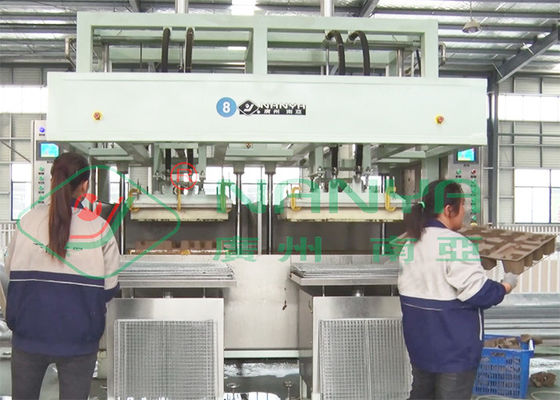 Tái chế giấy nồi trứng nồi cà phê nồi giày nồi giày tự động làm máy hút chân không hình thành kinh doanh mới