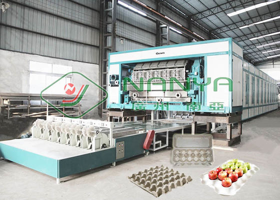 PLC 70mm 30 lỗ Tray trứng thiết bị đúc bột