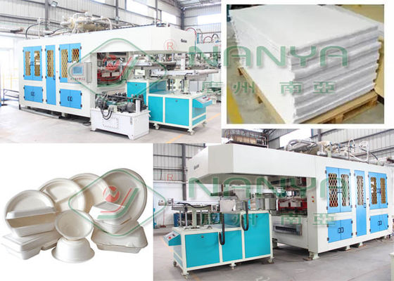 Hộp đựng thực phẩm 120kw 1800pcs / H Máy ép bột giấy