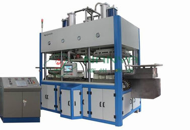 Máy nghiền giấy tự động khuôn khay / bộ đồ ăn làm cho máy 1500 chiếc mỗi giờ