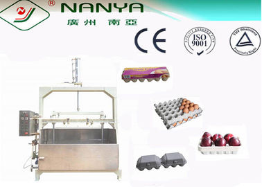 Máy đúc bột giấy bán tự động Làm khay đựng trứng / Khay trái cây / 400 chiếc / h