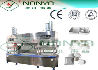 Máy nghiền bột giấy dùng một lần, máy làm bộ đồ ăn 700 ~ 7000 chiếc / H