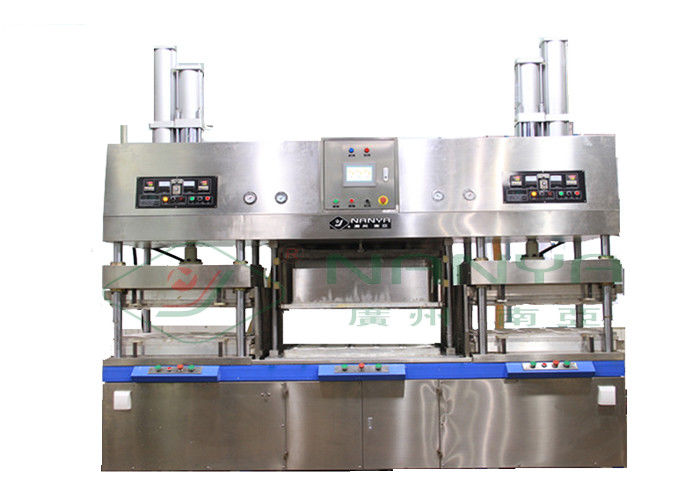 Máy nghiền bột giấy bán tự động lấy đi Máy làm hộp thức ăn nhanh 700 chiếc / giờ