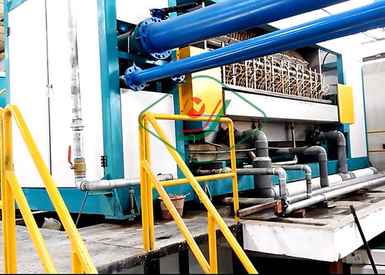 Tự động hóa cao Máy cán trứng quay / Dây chuyền sản xuất thùng trứng