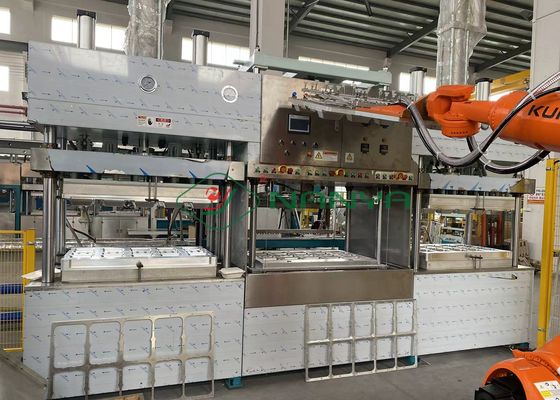 Máy làm hộp đựng thực phẩm bằng bột giấy / Máy làm sản phẩm đồ dùng bàn ăn bằng bột giấy