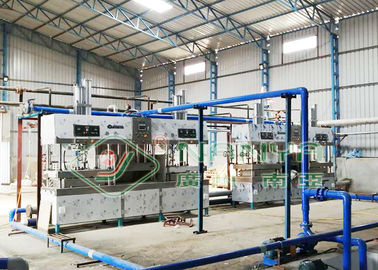 Eco Freindly Máy làm giấy tấm Bán tự động Khuôn bột giấy Thermoforming