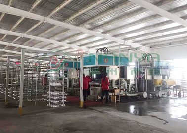 Dây chuyền sản xuất bao bì chống sốc bằng sợi đúc