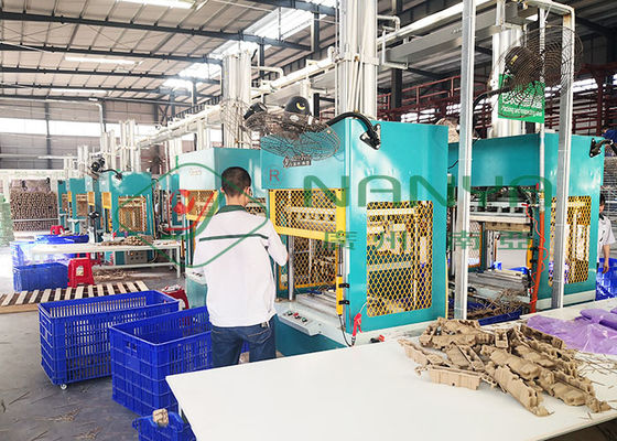 Máy ép nóng ép bột giấy cho hộp đựng trứng / cốc