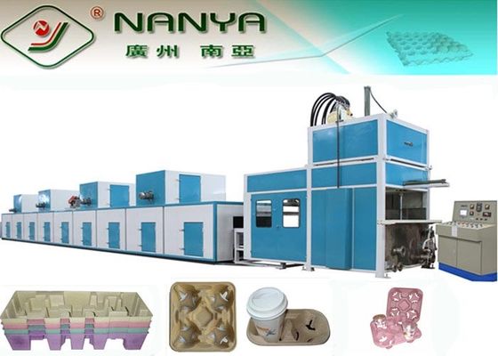 Tiết kiệm năng lượng Máy bột giấy đúc tự động cho bao bì công nghiệp bên trong